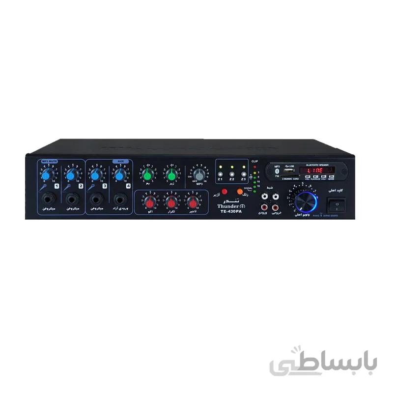 امپلی فایر اهمی تندر thunder te 430 ا AMPLIFIER-THUNDER-TE430