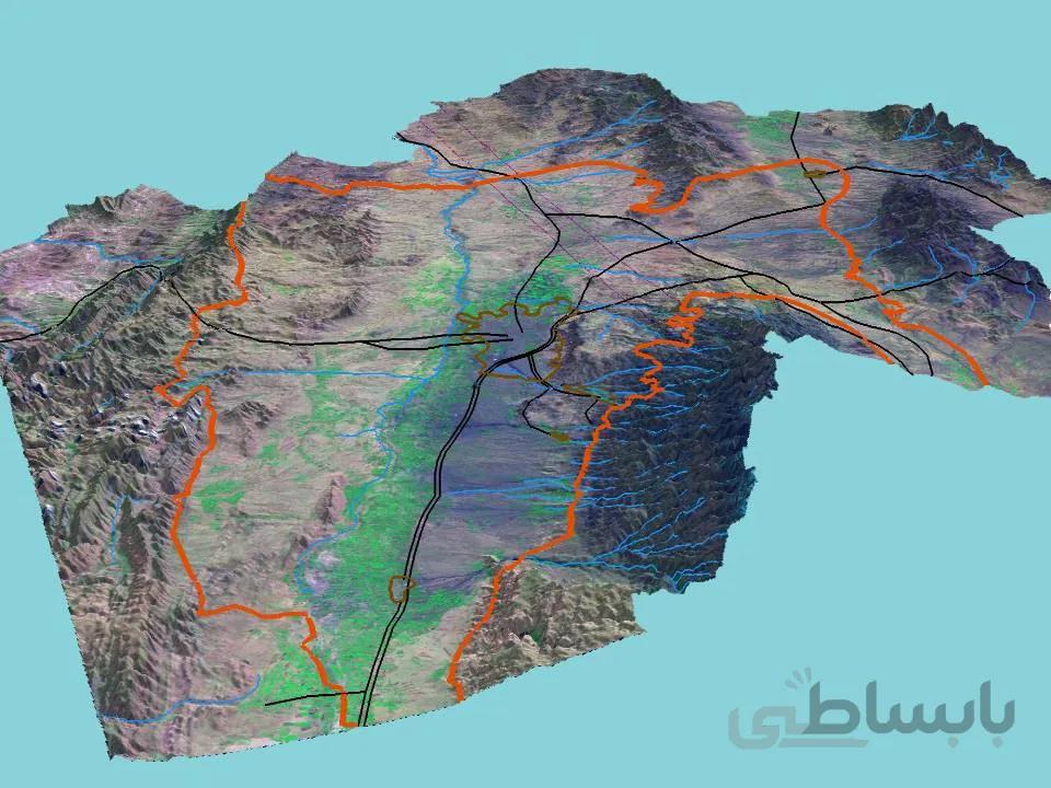 معرفي پايگاه اطلاعات زمين مرجع مجموعه شهري و كلانشهر مشهد