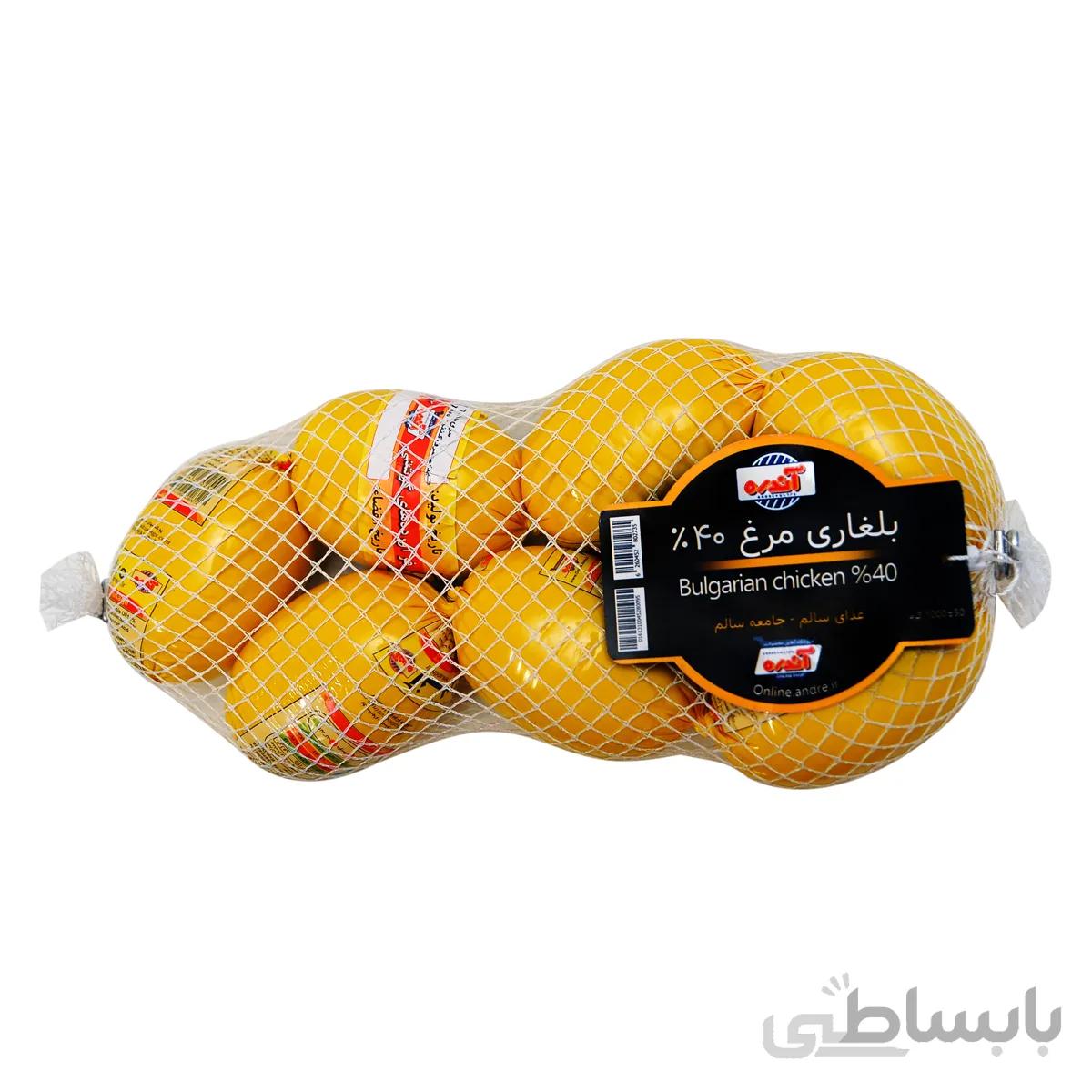 توری سوسیس بلغاری مرغ 40 درصد یک کیلویی آندره ا Bulgarian Chicken%40