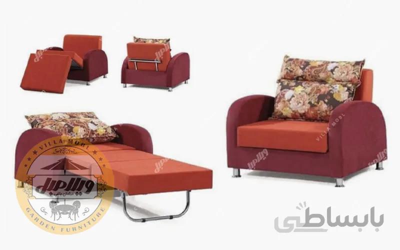 مبل تختخواب شو مبینا