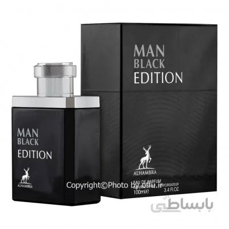 ادو پرفیوم مردانه الحمبرا مدل من بلک ادیشن | ALHAMBRA Man Black Edition