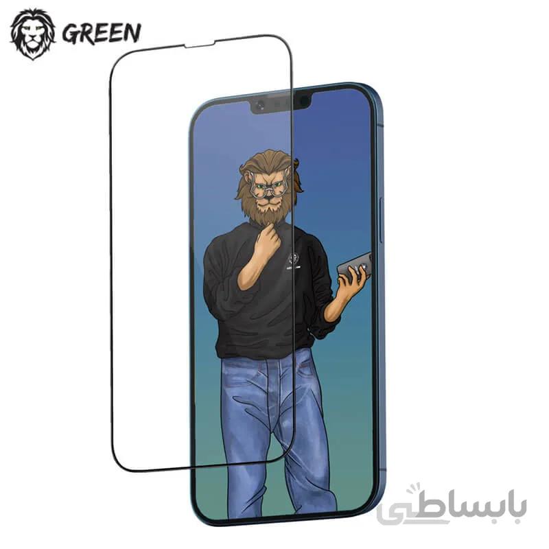 گلس مقاوم iPhone 13 Pro Max گرین لاین Green Lion Steve Glass