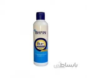 محلول پاک کننده و ضدعفونی کننده غیر الکلی بیتفین حجم 250 میلی لیتر