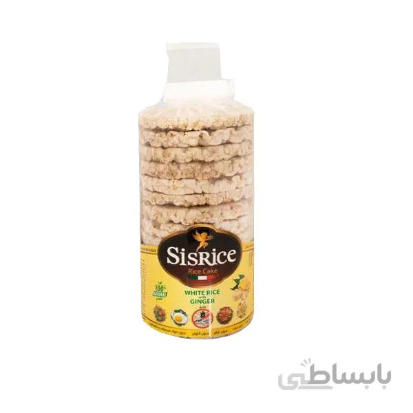 رایس کیک سیس رایس با طعم زنجبیل
