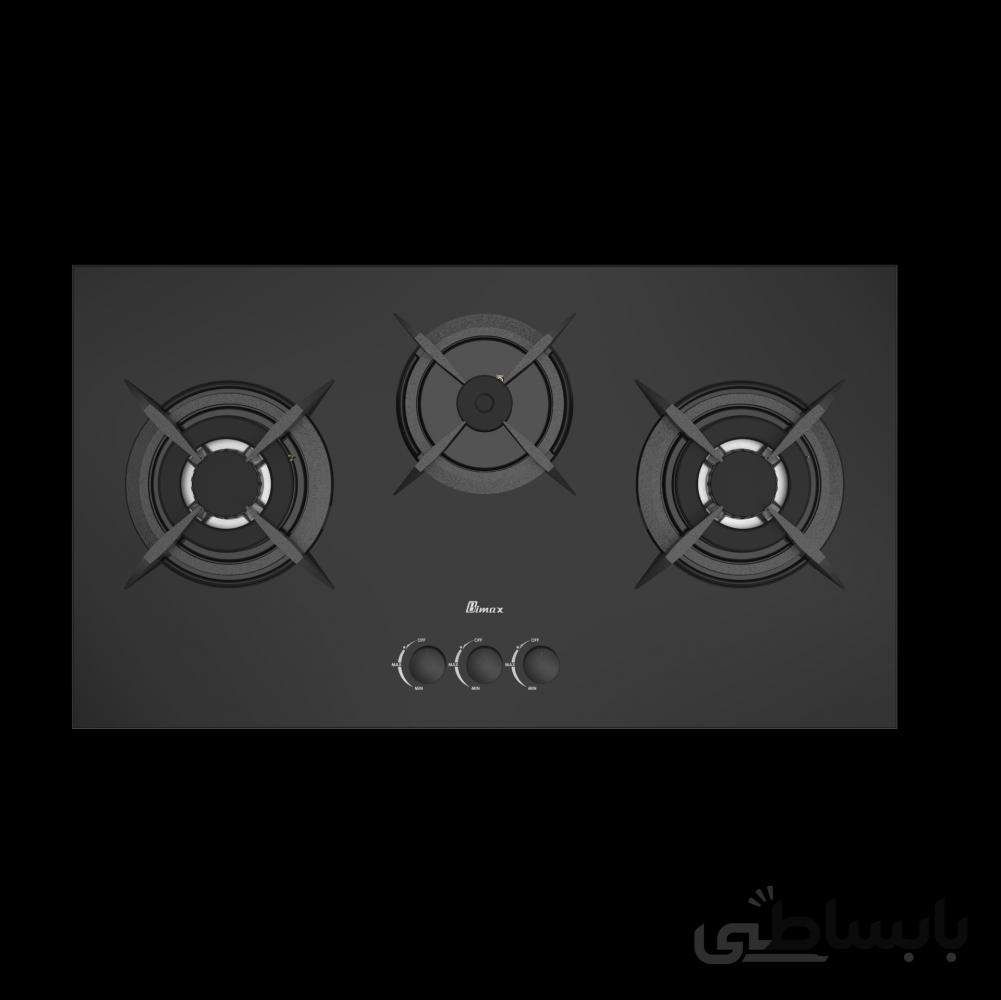 اجاق گاز صفحه ای بیمکث 3 شعله مدل MG 5083 سفید ا BIMAX MG 5083 W GAS STOVE