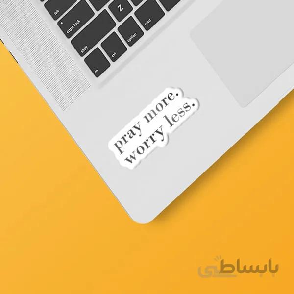 استیکر لپ تاپ طرح دخترونه ۱۵