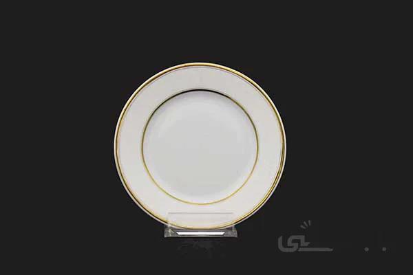 تخت 19 ( پیش دستی ) چینی تقدیس قالب گرد یوری طلا