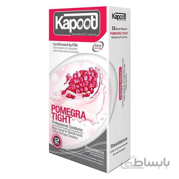 کاندوم تنگ کننده pomegra tight کاپوت ۱۲عددی