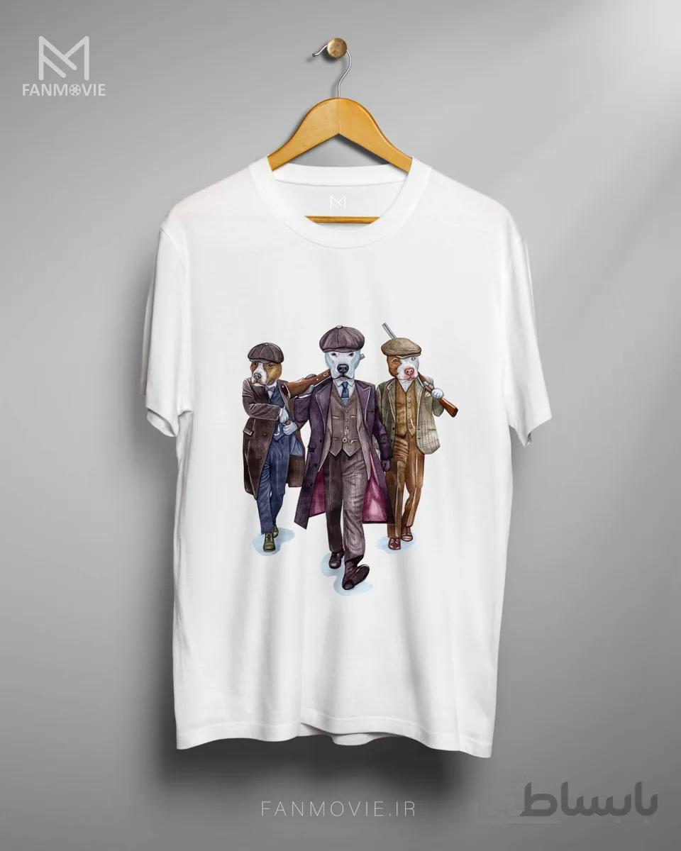 تیشرت پیکی بلایندرز طرح Three Musketeers