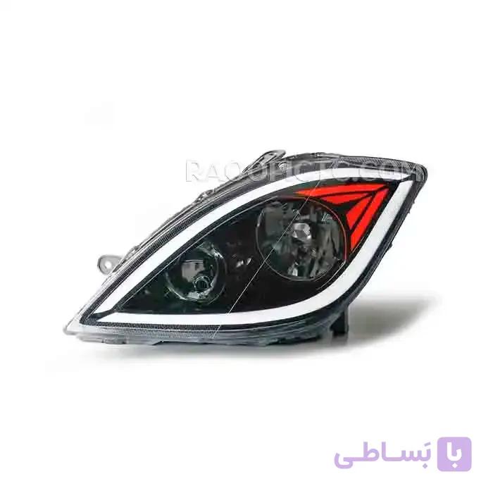 چراغ جلو تیبا طرح چشمی