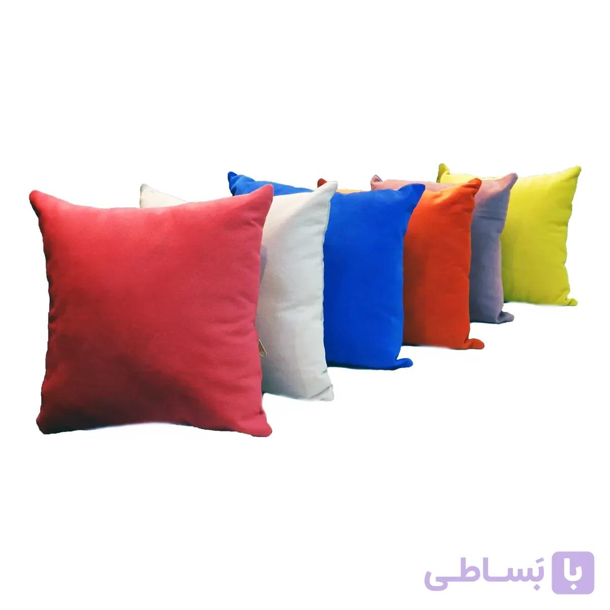 رویه کوسن مخمل خاکستری