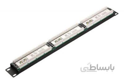 پچ پنل AMP پورت ۲۴ Cat6 UTP کیستونی شیلد دار