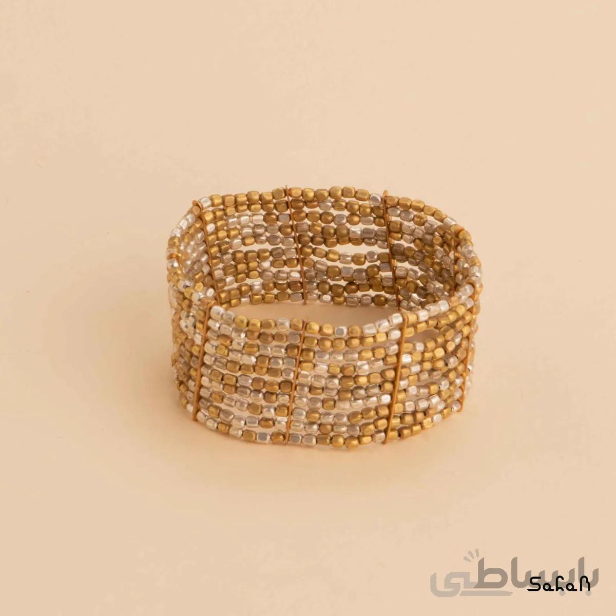 دستبند چند رج کشی مدل 4