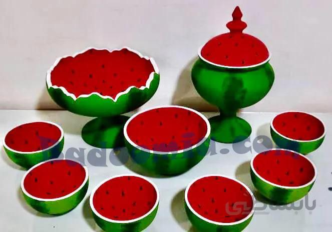 ست خاص پذیرایی 9تکه شب یلدا ❤️