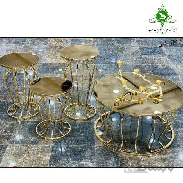 جلو مبلی و عسلی مدل گلدانی