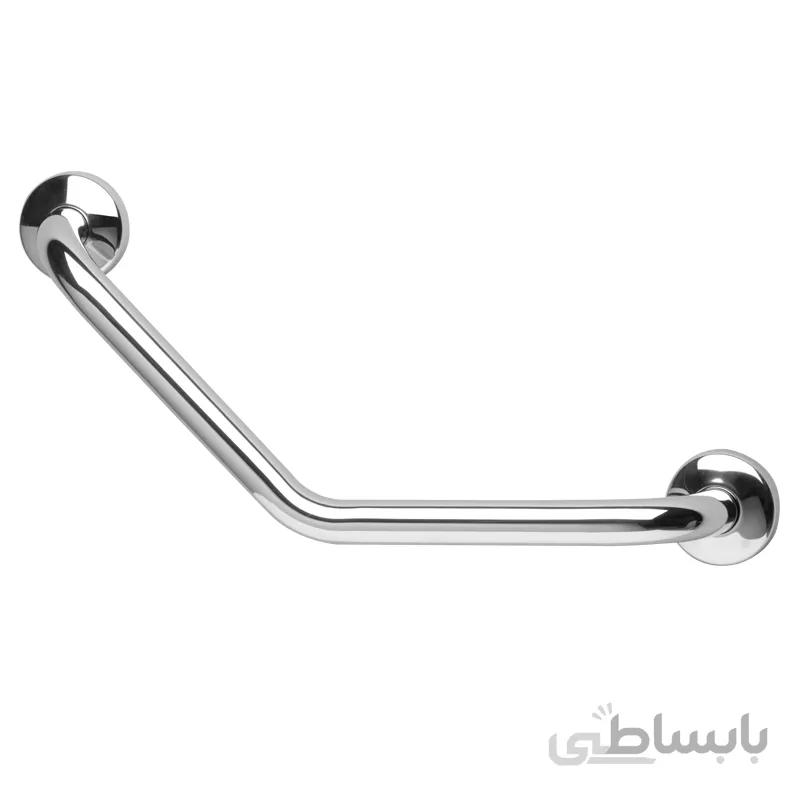 دستگیره سالمند استیل ضد زنگ زاویه 120 درجه