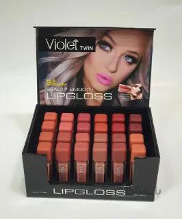 پک ۲۴ تایی رژلب مایع ویولت violet
