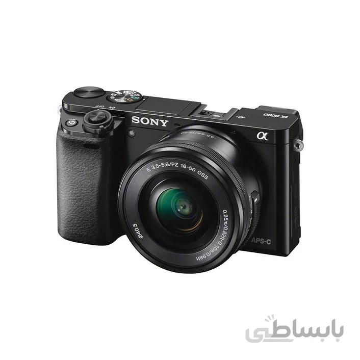 دوربین دیجیتال بدون آینه سونی مدل Alpha A6000 به همراه لنز 16-50 میلی متر OSS ا Alpha A6000 Mirrorless Digital Camera With 16-50mm OSS Lens