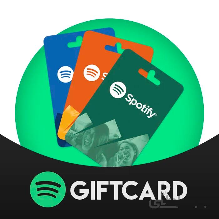 گیفت کارت اسپاتیفای (Spotify Giftcard)
