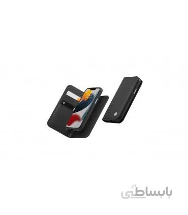 کیس ضد ضربه کیف دار موشی مناسب iPhone 13 Pro Max مدل Moshi Overture-مشکی