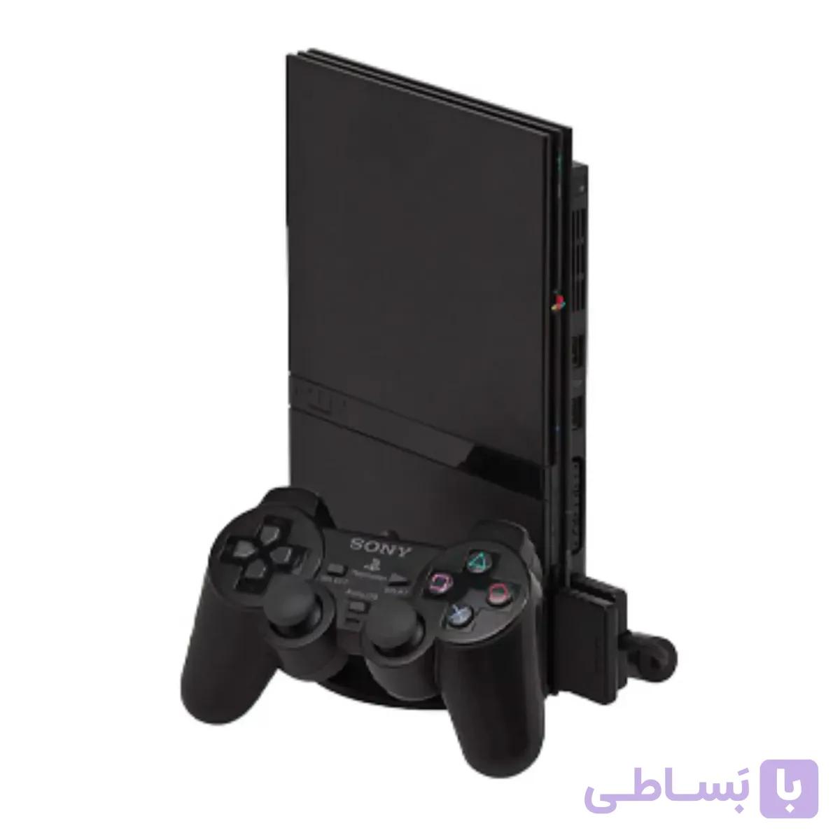پلی استیشن 2 فلش خور (فاقد اوپتیک CD خوان) PlayStation 2 - به همراه فلش حاوی بازی و گارانتی یک ماهه کنسول