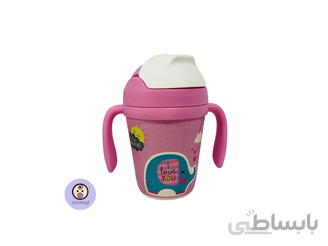 لیوان آبمیوه خوری بامبو کد 05