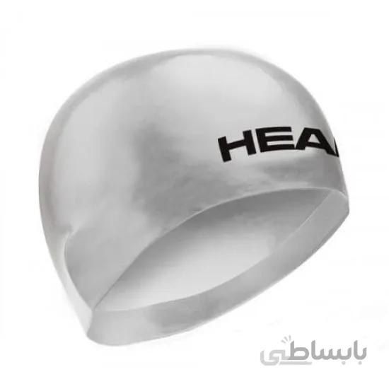 کلاه شنا مدل Head - 3D Racing Cap / Silver