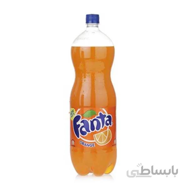 نوشابه فانتا 1.5 لیتری در بسته بندی 6 عددی ا orange fizzy drinks pet 1.5lit