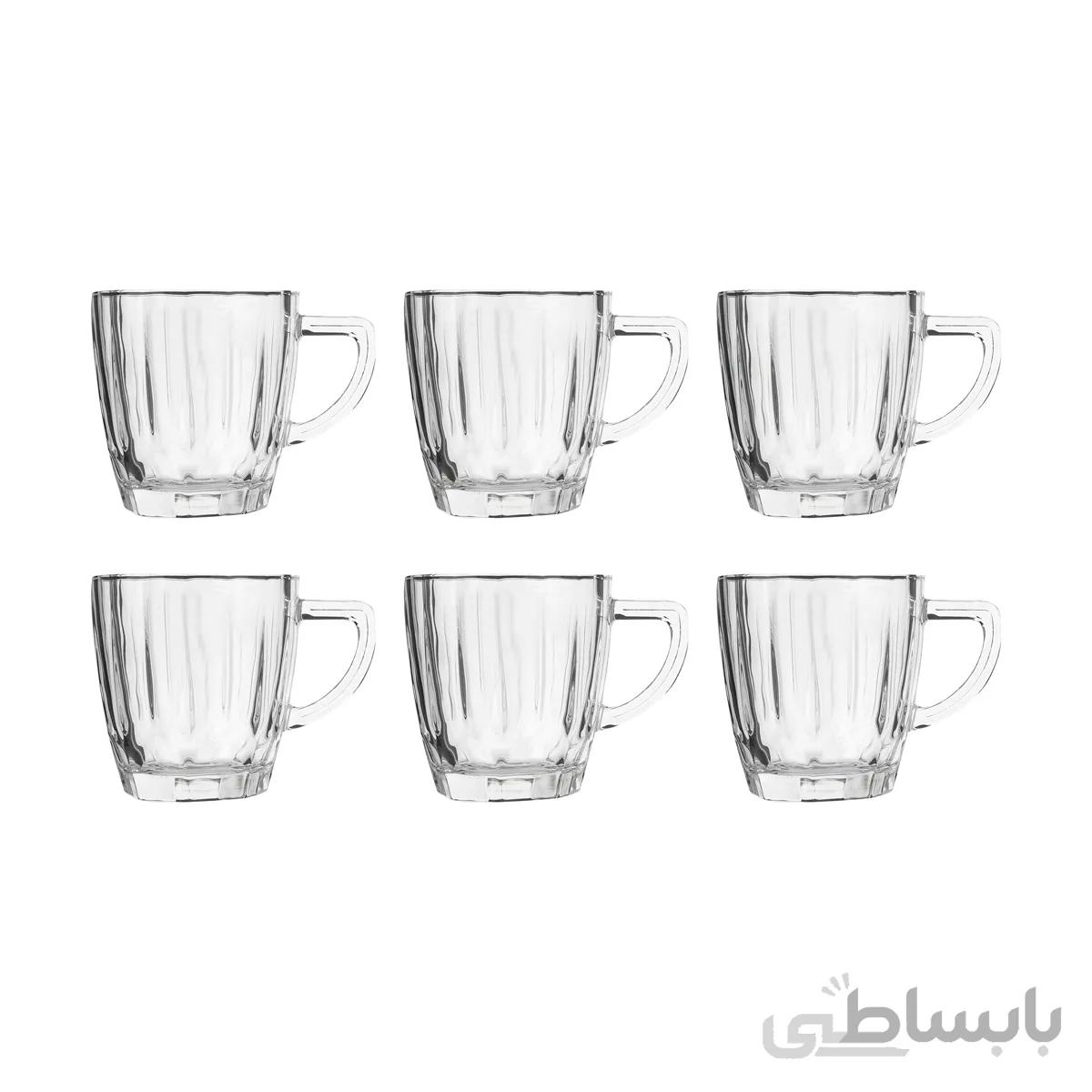 استکان دلیکیت مدل Diamond بسته 6 عددی