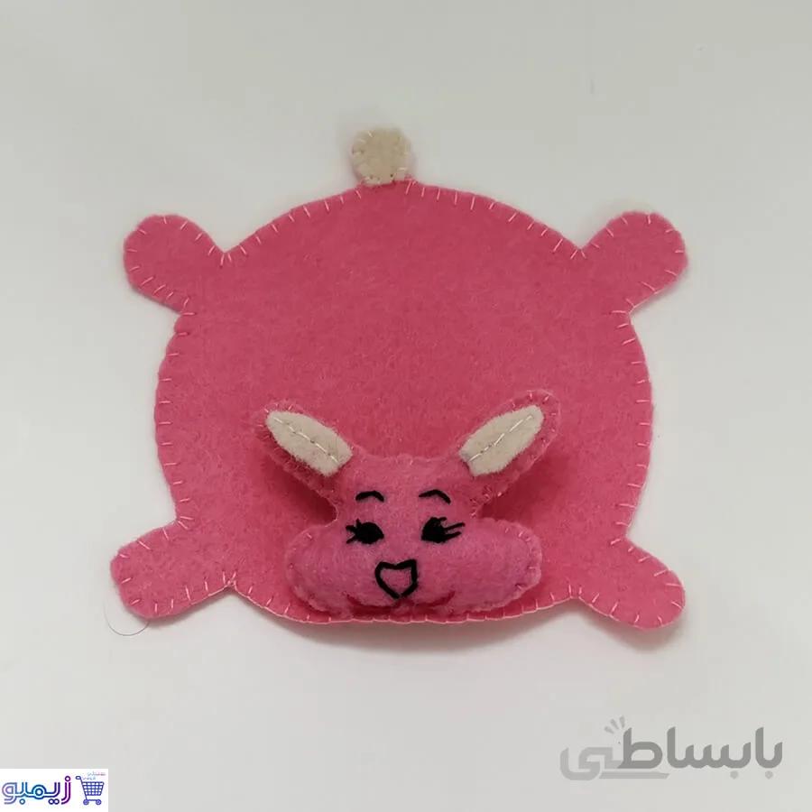 زیرلیوانی نمدی خرگوش
