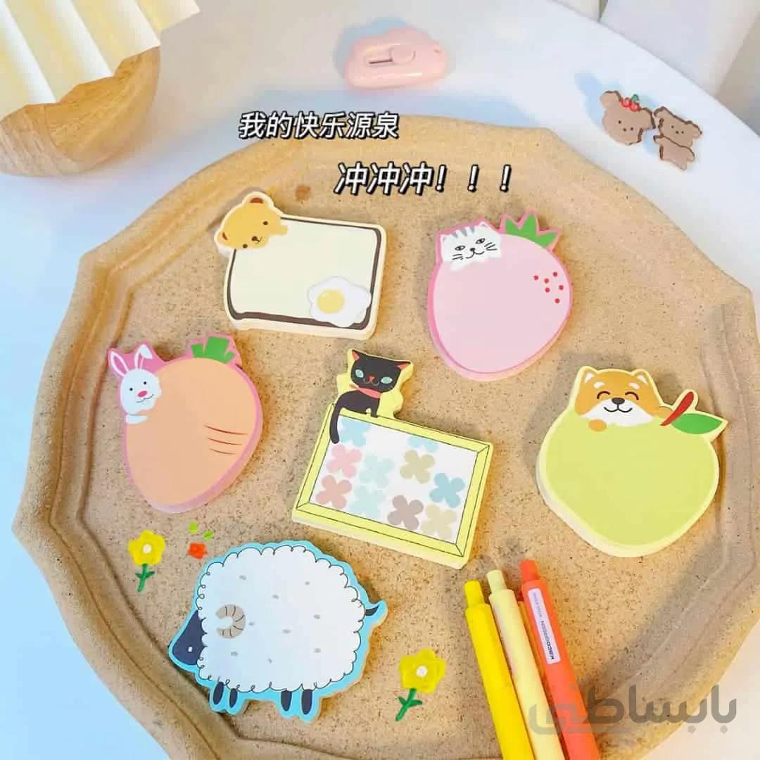 استیک نوت طرح دار فانتزی