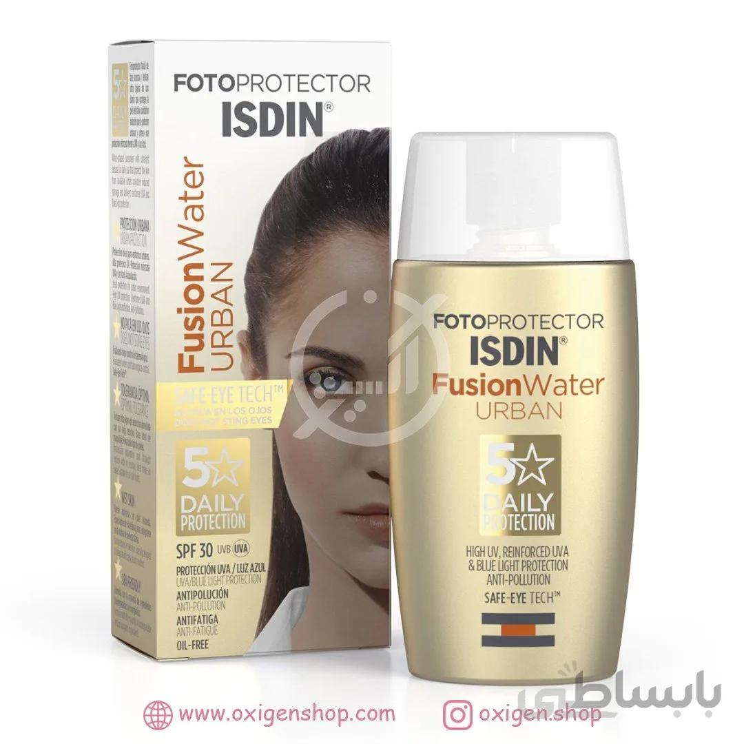 ضدآفتاب اوربن فیوژن واتر ایزدین ا ISDIN Fotoprotector Fusion Water Urban