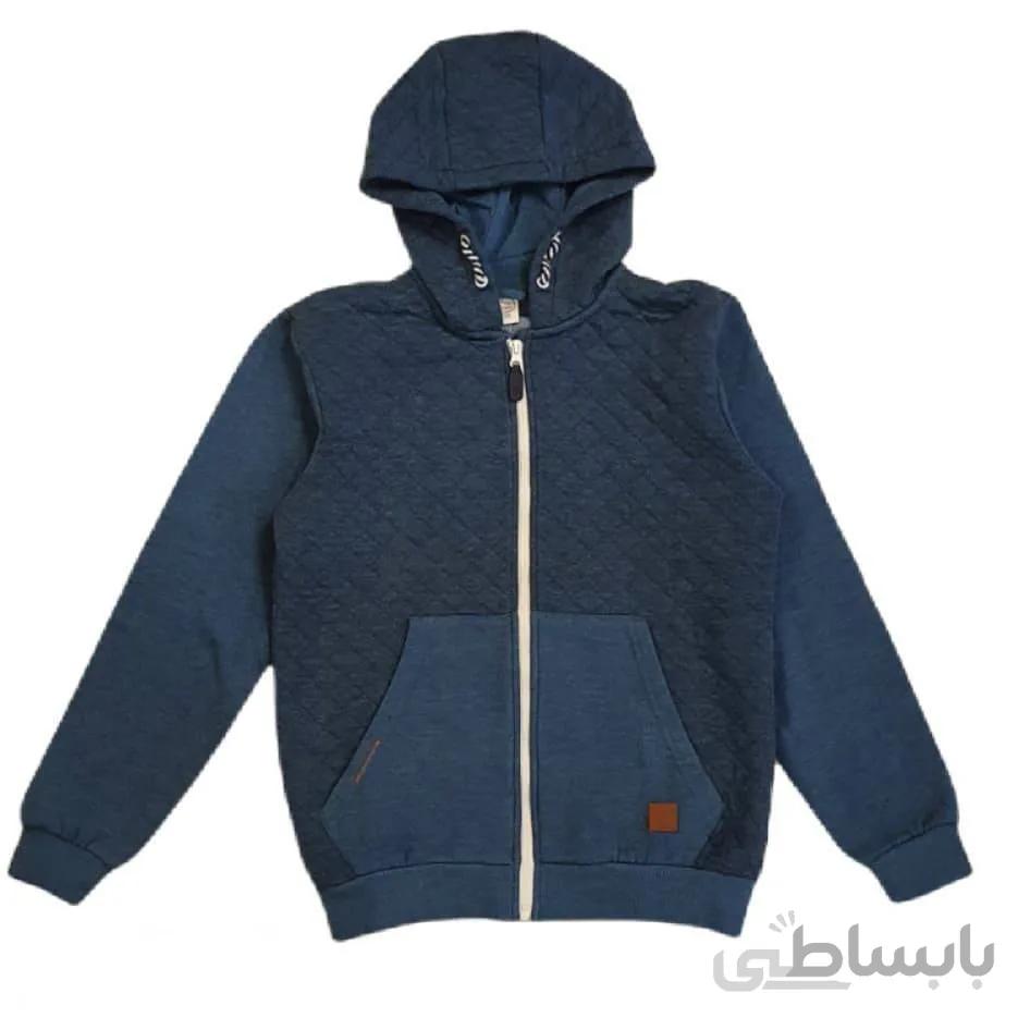 سوییشرت پسرانه کول کلاب مدل fun کلاهدار