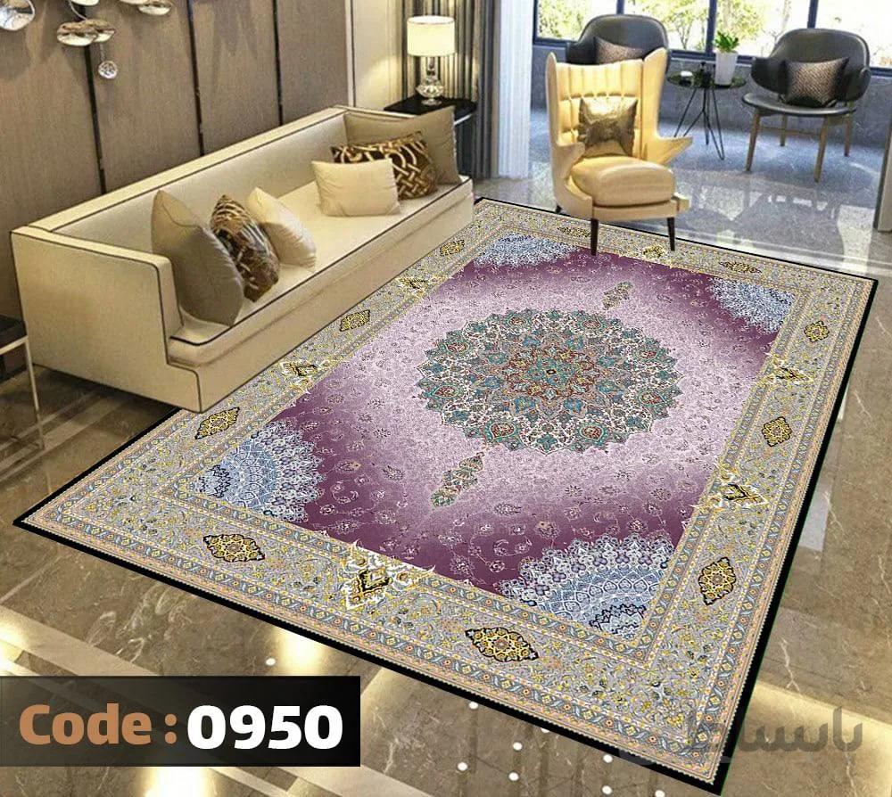 روفرشی طرح ورسای بنفش