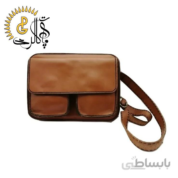 کیف دوشی چرم کد 0036