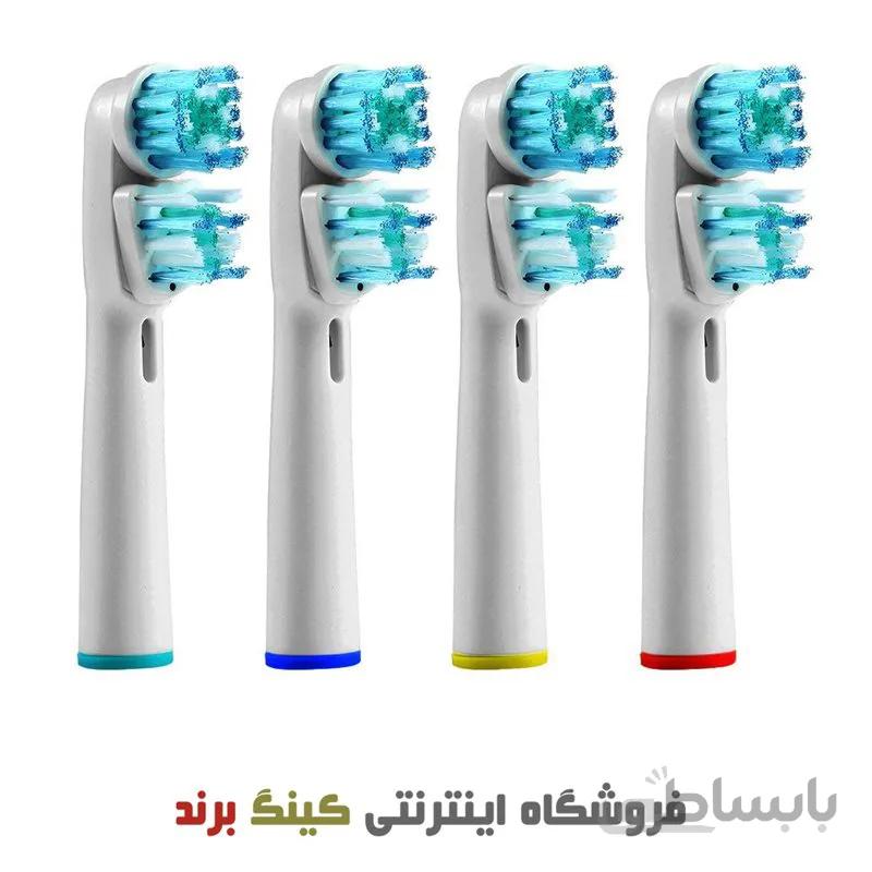 سری یدک مسواک برقی مخصوص اورال بی مدل SB-417A بسته 4 عددی