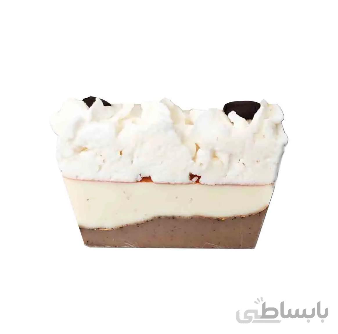 صابون دستساز طرح خامه ای