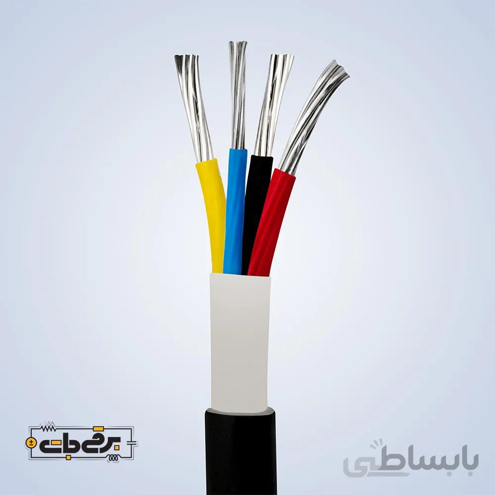 کابل مفتول 3 در 35 به علاوه 16 آلومینیوم برند مازندران