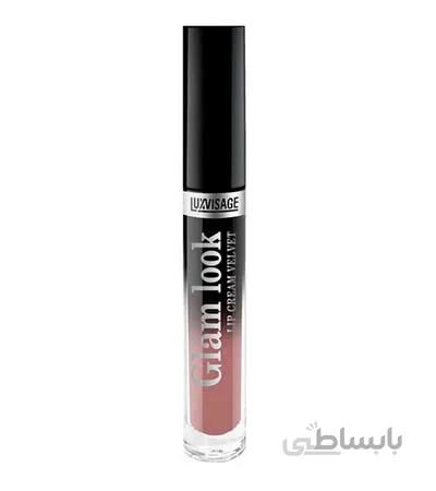 رژلب مایع گلم لوک لاکس ویساژ ۲۰۸ / Luxvisage Glam Look Lip Cream Velvet