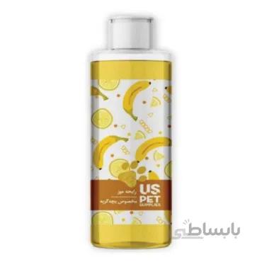 شامپو مخصوص بچه گربه با رایحه موز یو اس پت 500 میلی لیتر