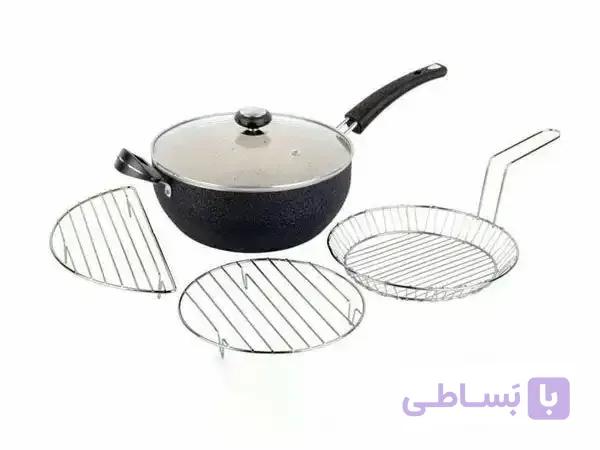 ست سبد سرخ کن و بخار پز