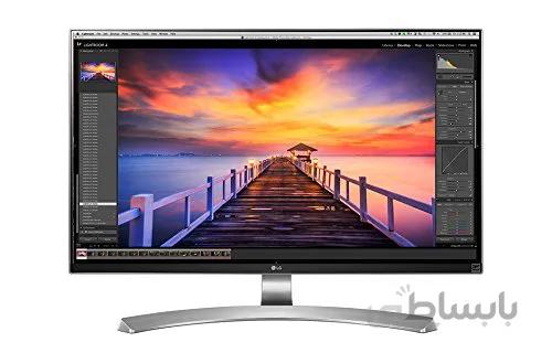 مونیتور 27 اینچی 4K UHD 27UD88-W 27 LED با درگاه USB نوع C محصول برند LG.