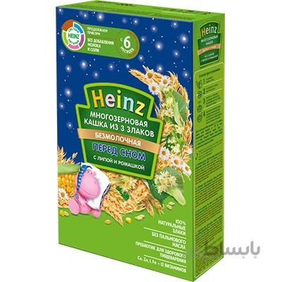سرلاک 3غله و بابونه مخصوص شب بدون شیر هاینز heinz