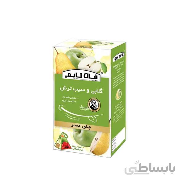 چای دسر گلابی و سیب ترش فان تایم