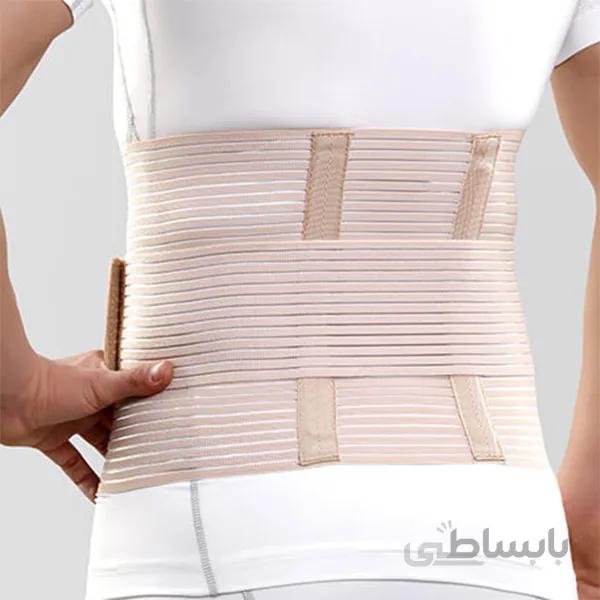 شکم بند تمام کش آتل دار پاک سمن ا Paksaman Abdominal Support with Soft Bar