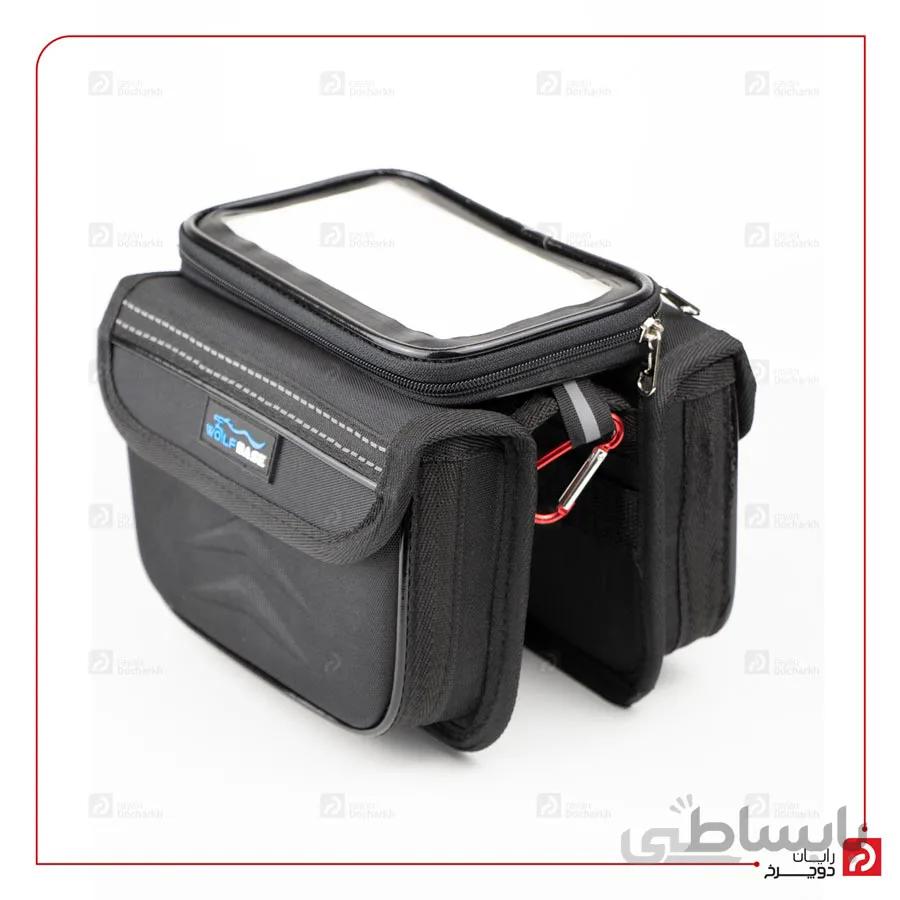 کیف خورجینی روی تنه دوچرخه WOLF BASE