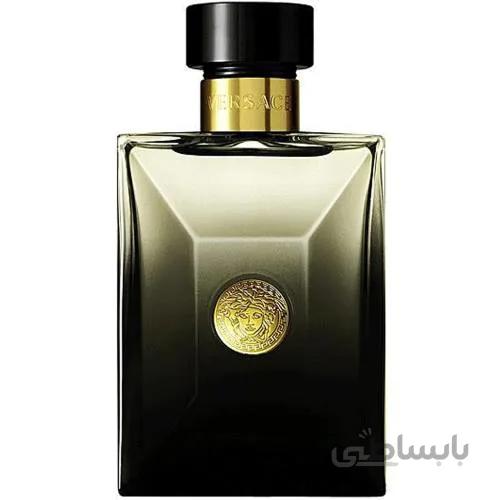 سمپل/دکانت ادو پرفیوم مردانه ورساچه مدل Pour Homme Oud Noir ا Versace Pour Homme Oud Noir Eau De Parfum For Men 100ml