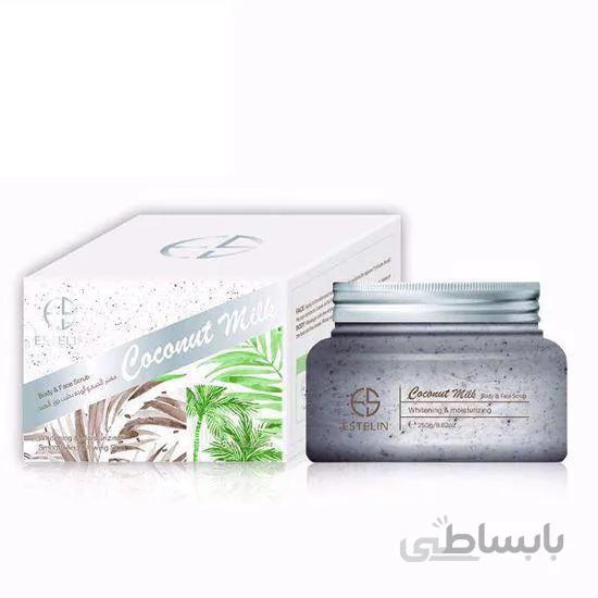 اسکراب صورت و‌بدن استلین ESTELIN ا estelin's face and body scrub