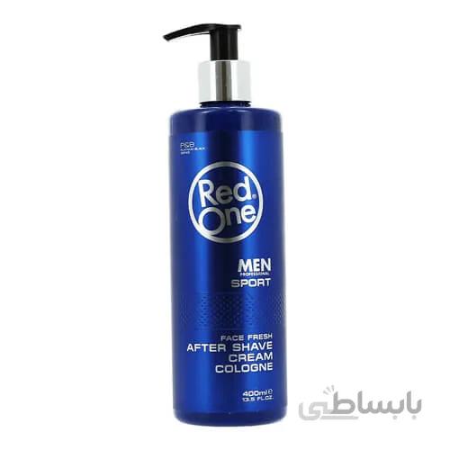افترشیو کرمی رد وان مدل COLOGNE SPORT حجم 400 میلی
