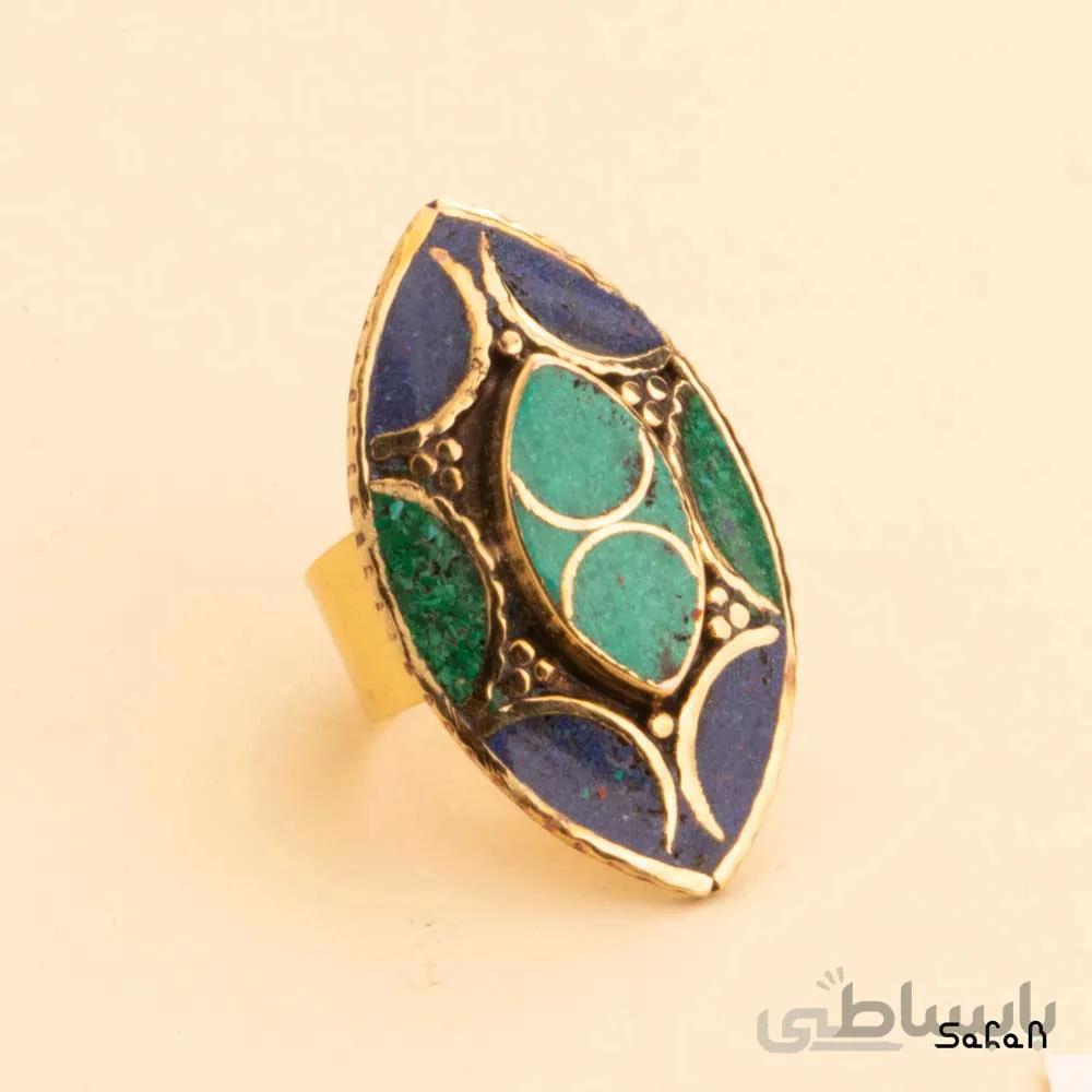 انگشتر هندی باز شقایق